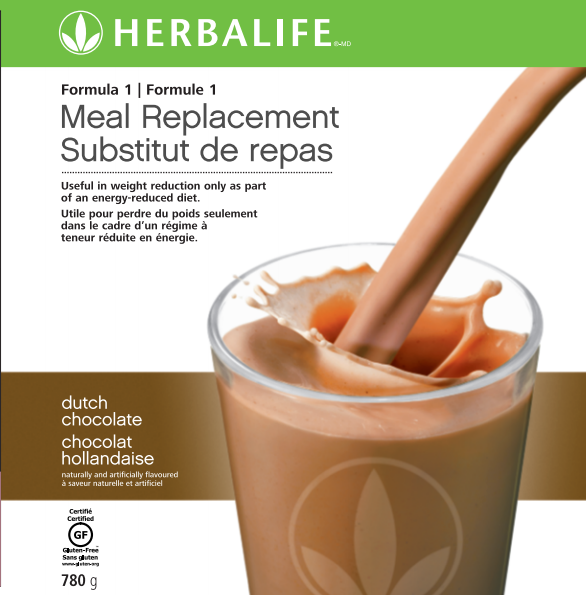 Banana Caramel Herbalife Meal Replacement Shake