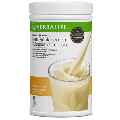 Banana Caramel Herbalife Meal Replacement Shake