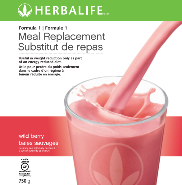Banana Caramel Herbalife Meal Replacement Shake