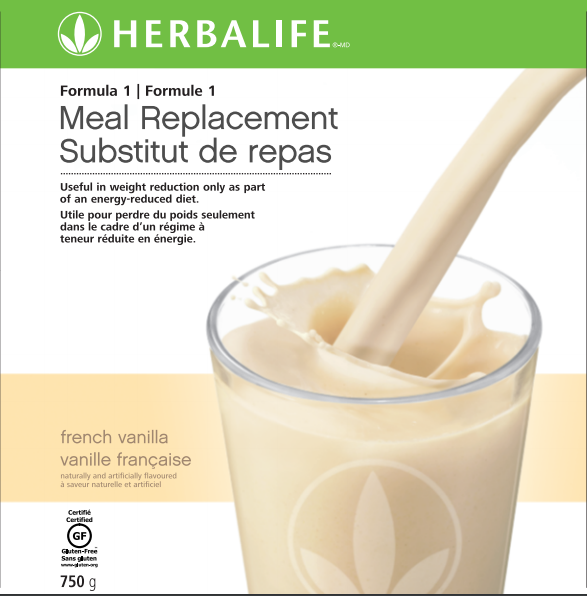 Banana Caramel Herbalife Meal Replacement Shake